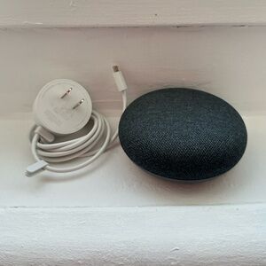 Google Home Mini (1st Gen) Smart Speaker – With Power Cord